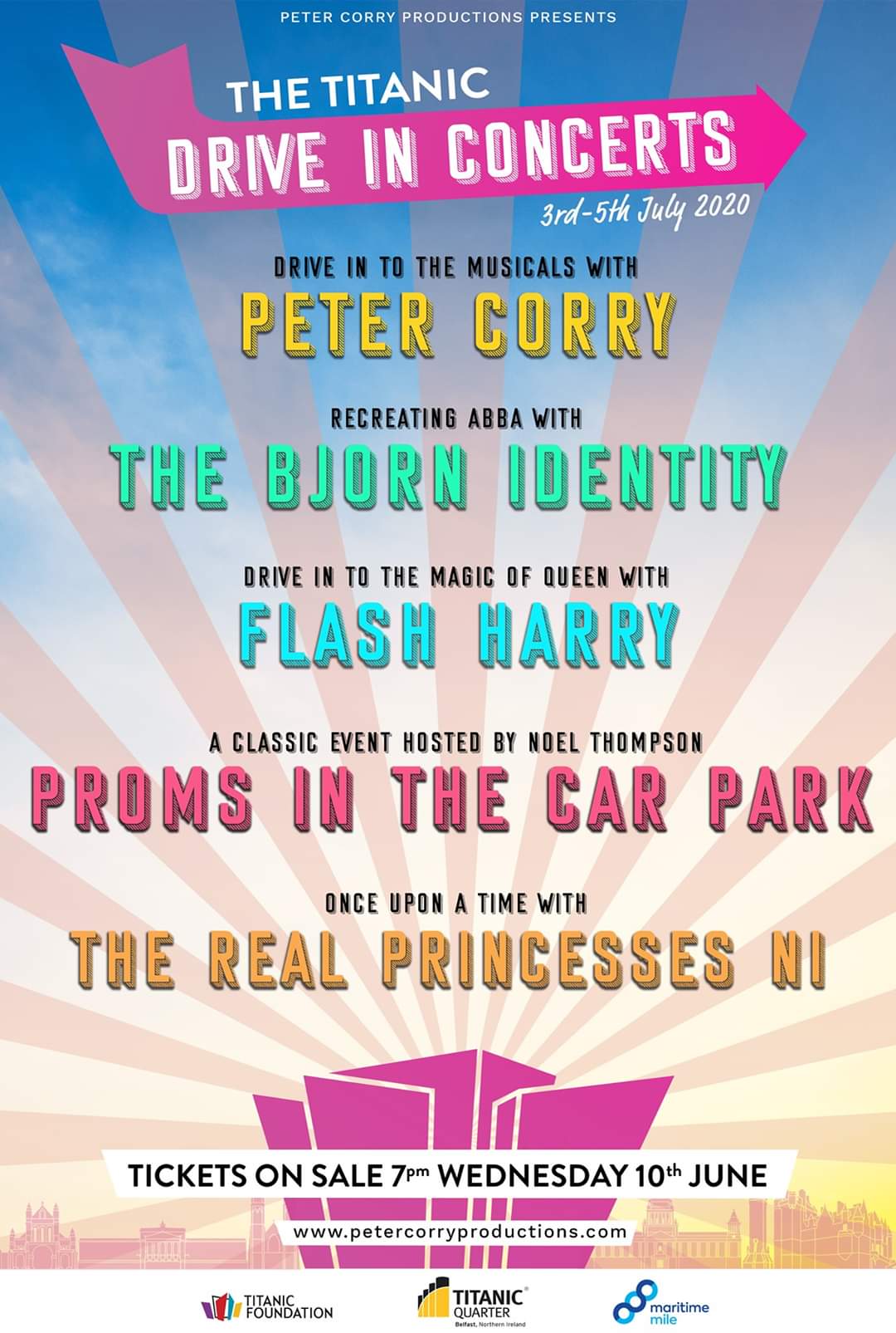 Titanic Drive in Concerts